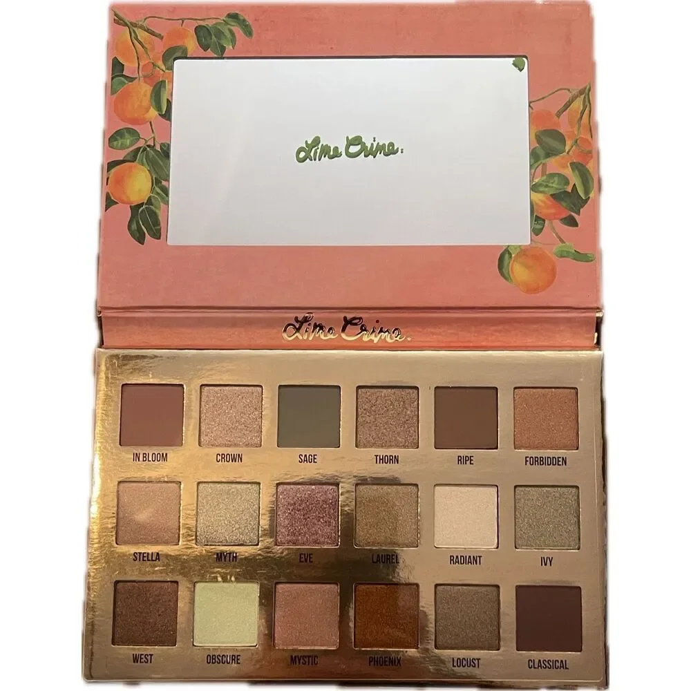 Lime Crime Venus XL ll Pressed Powder Eyeshadow Palette 16 shade NIB